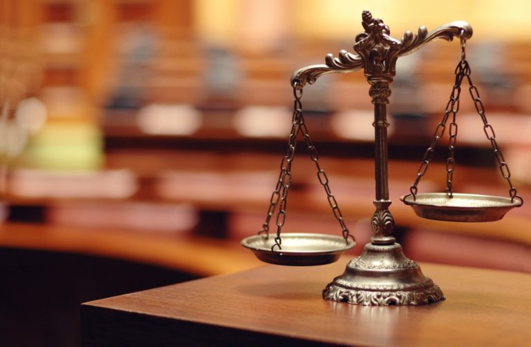 scales at a law office