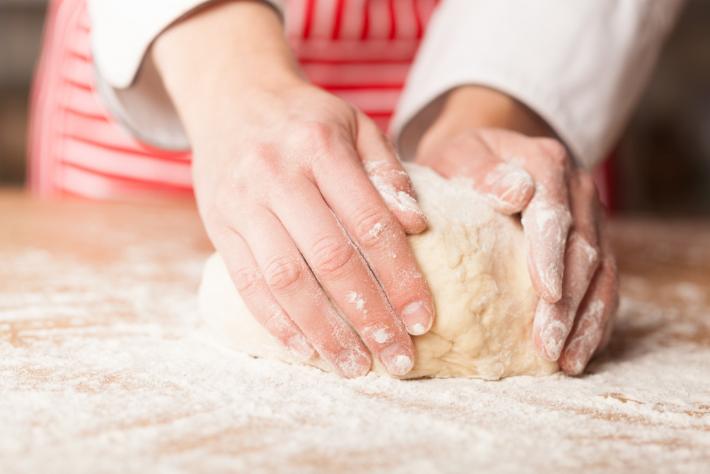 forming dough